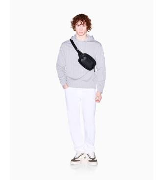 A|X Armani Exchange Gr� sweatshirt med tryk