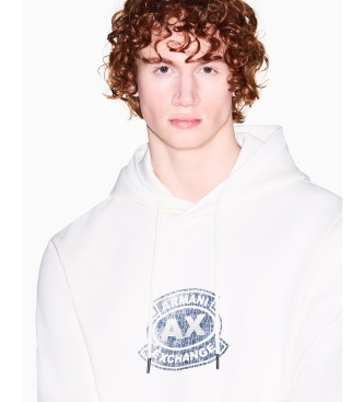 A|X Armani Exchange Regular Fit Hoodie beige