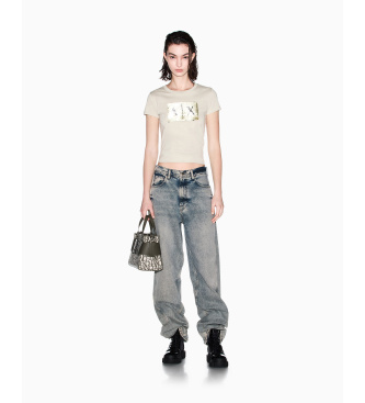 A|X Armani Exchange T-shirt Party beige