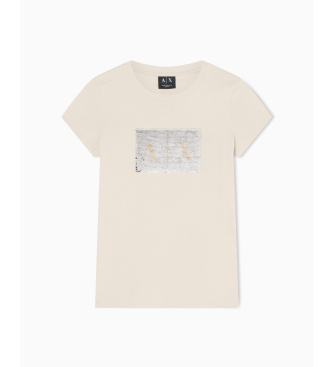 A|X Armani Exchange T-shirt Party beige