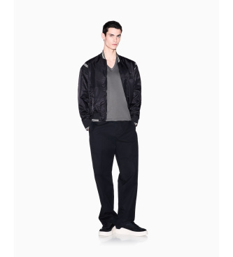 A|X Armani Exchange Grey V-neck T-shirt