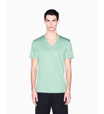 A|X Armani Exchange T-shirt col V vert