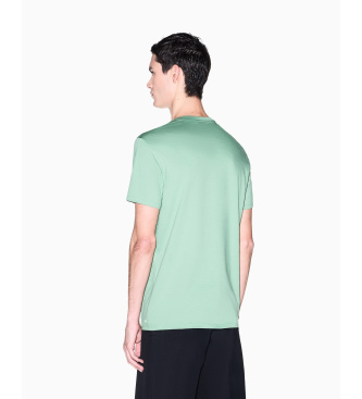 A|X Armani Exchange T-shirt col V vert