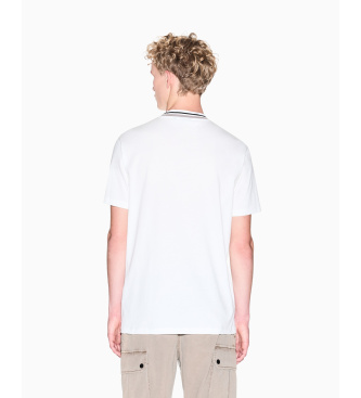 A|X Armani Exchange Contrast white T-shirt