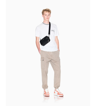 A|X Armani Exchange Contrast white T-shirt