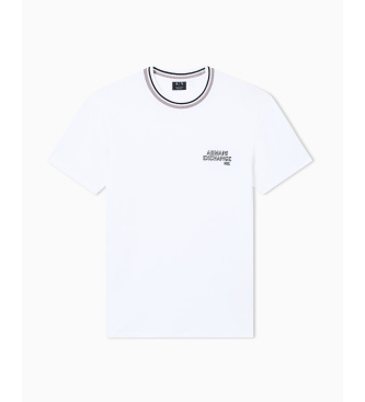 A|X Armani Exchange Contrast white T-shirt