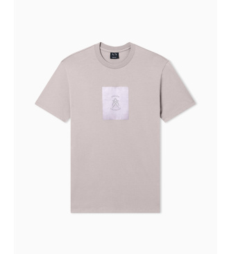 A|X Armani Exchange T-shirt Regular taupe