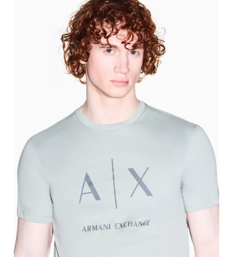 A|X Armani Exchange Tesno pletena zelena majica
