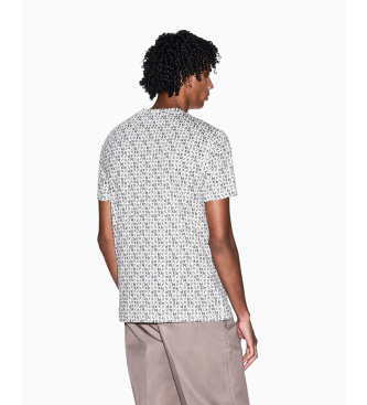 A|X Armani Exchange Klassisk beige regular fit bomulls t-shirt