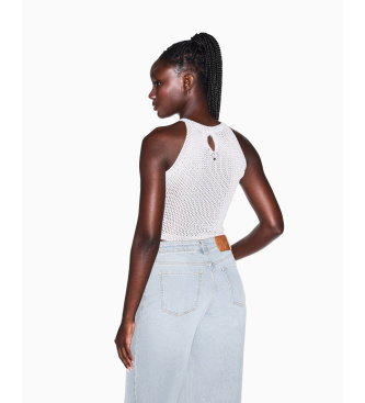 A|X Armani Exchange TopHalter umazano-bele barve