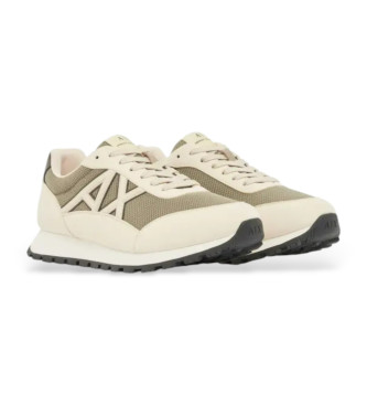 A|X Armani Exchange Sapatilhas Ax bege