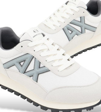 A|X Armani Exchange Chinelos de contraste em branco