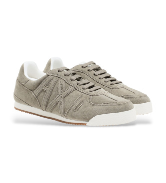 A|X Armani Exchange Klassische Leder-Sneakers 