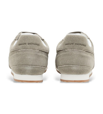 A|X Armani Exchange Klassische Leder-Sneakers 