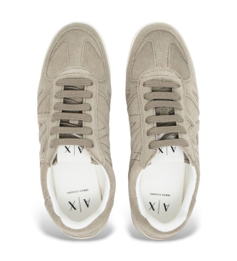 A|X Armani Exchange Klassische Leder-Sneakers 