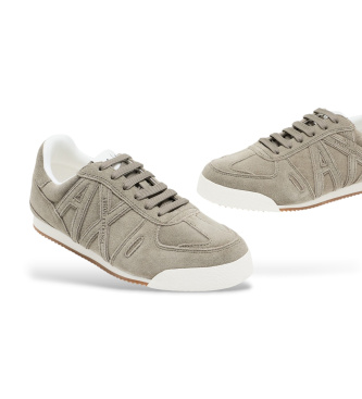 A|X Armani Exchange Klassische Leder-Sneakers 
