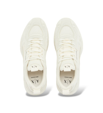 A|X Armani Exchange Sapatilhas Misto em branco