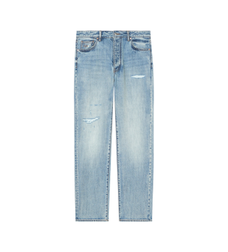 A|X Armani Exchange Pantalon 5 poches bleu