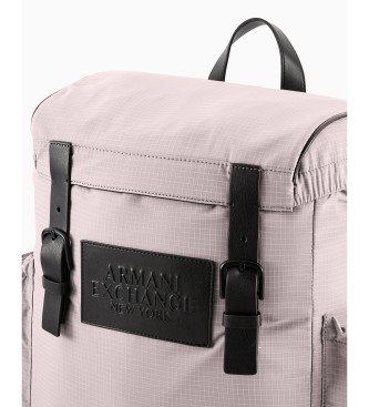 A|X Armani Exchange Plecak Design beżowy