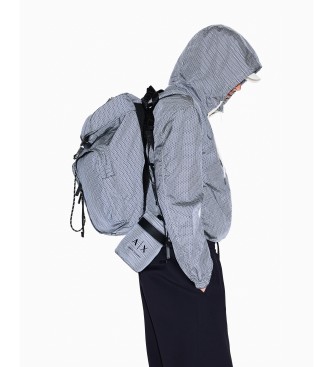 A|X Armani Exchange Nowoczesny plecak w kolorze niebieskim