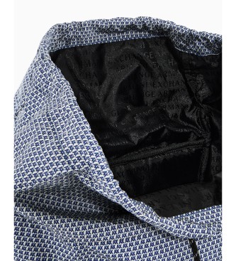 A|X Armani Exchange Nowoczesny plecak w kolorze niebieskim