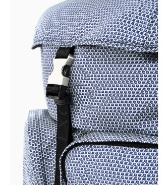 A|X Armani Exchange Nowoczesny plecak w kolorze niebieskim