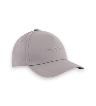 A|X Armani Exchange Cappellino da baseball grigio
