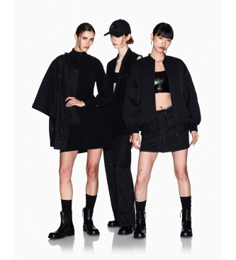 A|X Armani Exchange Chapeau de baseball noir