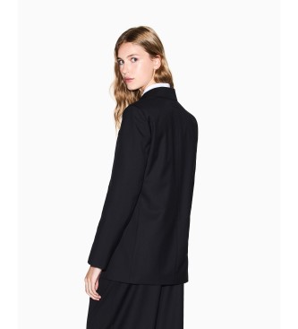 A|X Armani Exchange Black tailored blazer