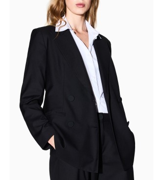A|X Armani Exchange Black tailored blazer