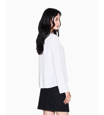 A|X Armani Exchange Move white blouse