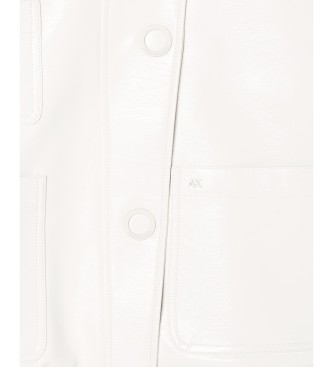 A|X Armani Exchange Kurtka Ranglan biała