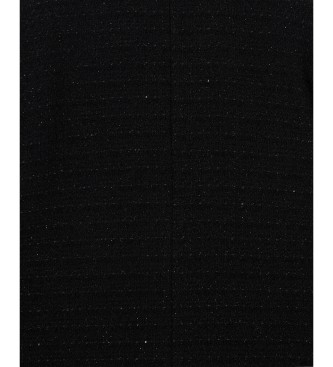 A|X Armani Exchange Black Cab Coat