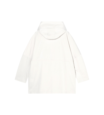A|X Armani Exchange Abrigo Satinado blanco