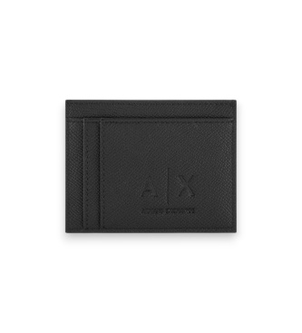 A|X Armani Exchange Porte-cartes noir r�sistant