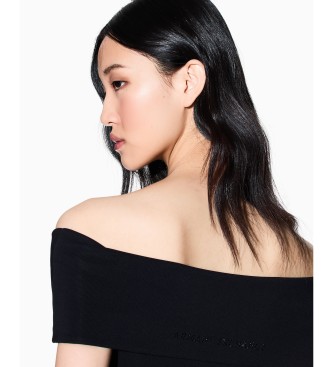 A|X Armani Exchange Abito nero aderente