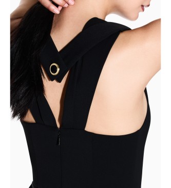 A|X Armani Exchange Vestido Fit negro