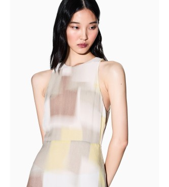 A|X Armani Exchange Vestido Horizon multicolor