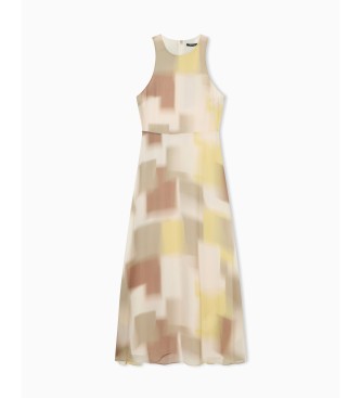 A|X Armani Exchange Vestido Horizon multicolor