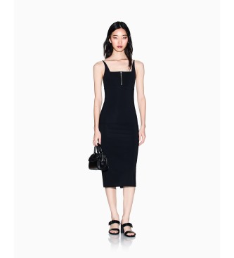 A|X Armani Exchange Vestido Bodycon negro