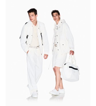 A|X Armani Exchange Beige rejsetaske