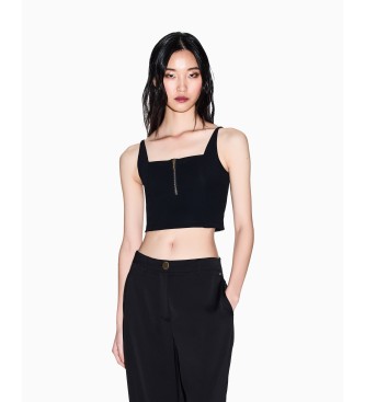 A|X Armani Exchange Top with black zip