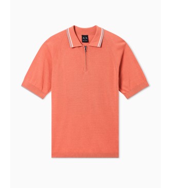 A|X Armani Exchange Polo Knit naranja