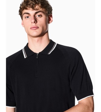 A|X Armani Exchange Polo Knit negro