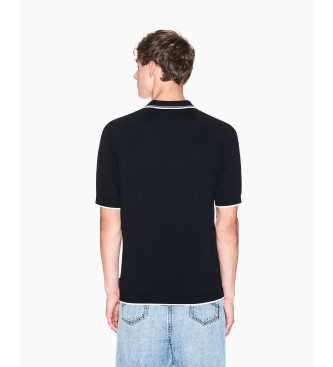 A|X Armani Exchange Polo Knit negro