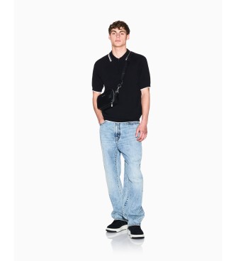 A|X Armani Exchange Polo Knit negro