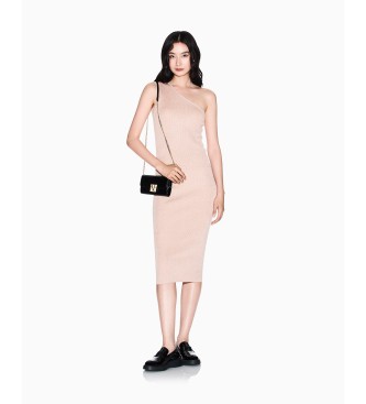 A|X Armani Exchange Top Textura nude