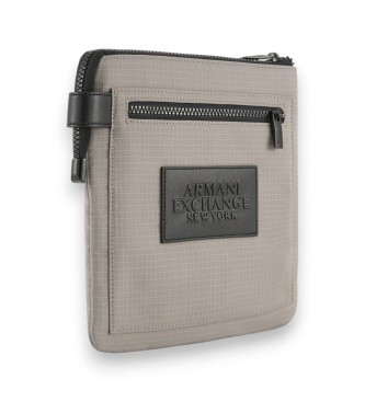 A|X Armani Exchange Kompakt beige skuldertaske