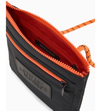 A|X Armani Exchange Borsa a tracolla nera compatta