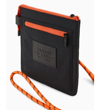 A|X Armani Exchange Borsa a tracolla nera compatta